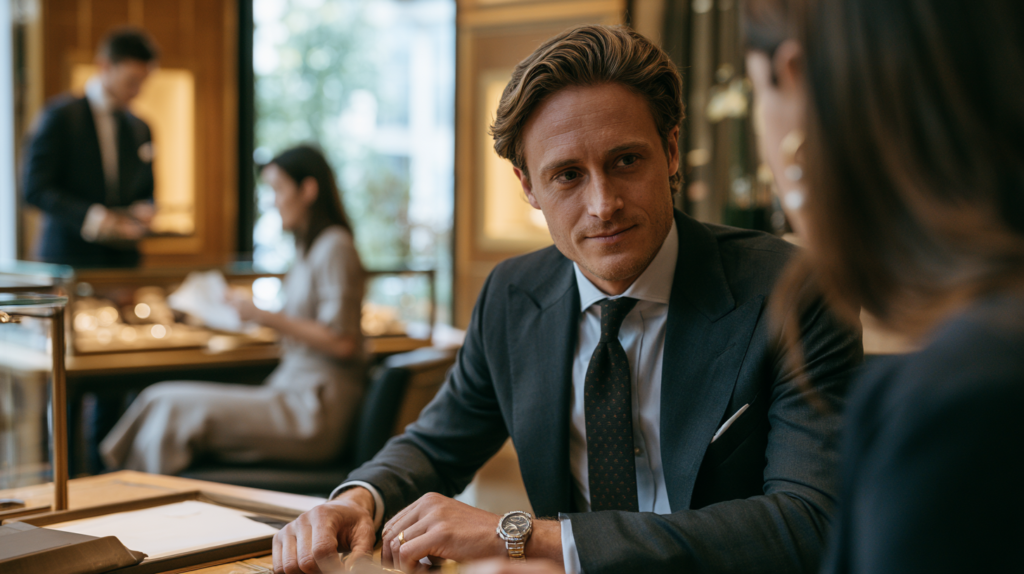 A curious jewelry professional