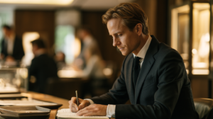 A jewellery sales professional focused on self improvement