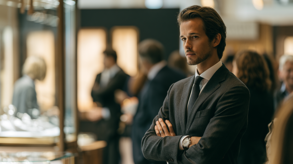 A sales associate identifying opportunities