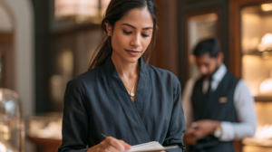 A sales associate building a long term plan