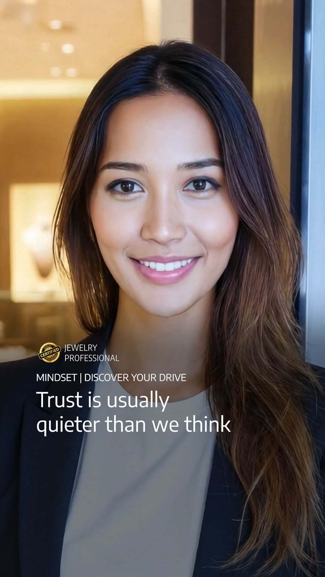Trust is usually quieter than we think